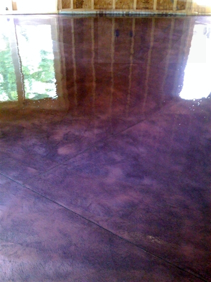 Bloomfield Hills MI custom Reflector Enhancer Epoxy Residential Flooring 1